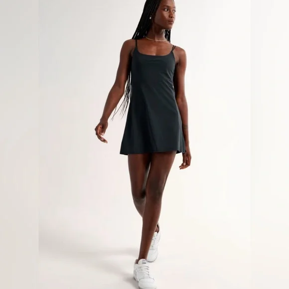 Black Abercrombie Traveler Mini Dress - Picture 2 of 5